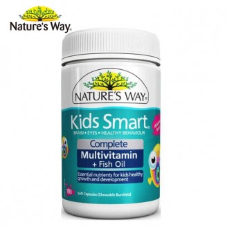 Nature's Way佳思敏 儿童复合维生素鱼油 100粒